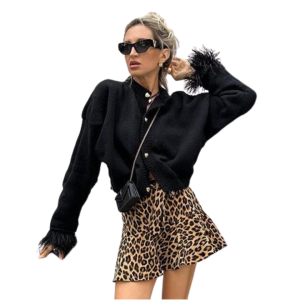 Leopard Rock Fashion Vintage