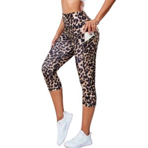 Leo Leggings Damen Kurz